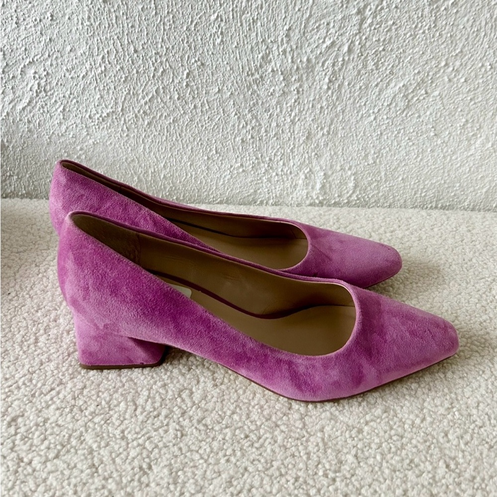 Franco Sarto Fuchsia Block Heels